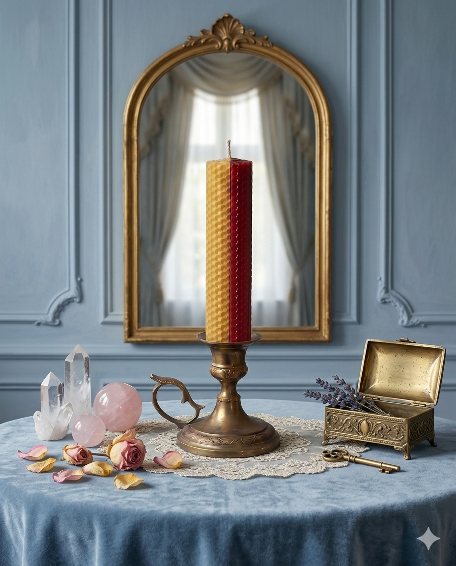 Adam and Eve Beeswax Rolled Candle 阿當夏娃蜂蠟捲蠟燭