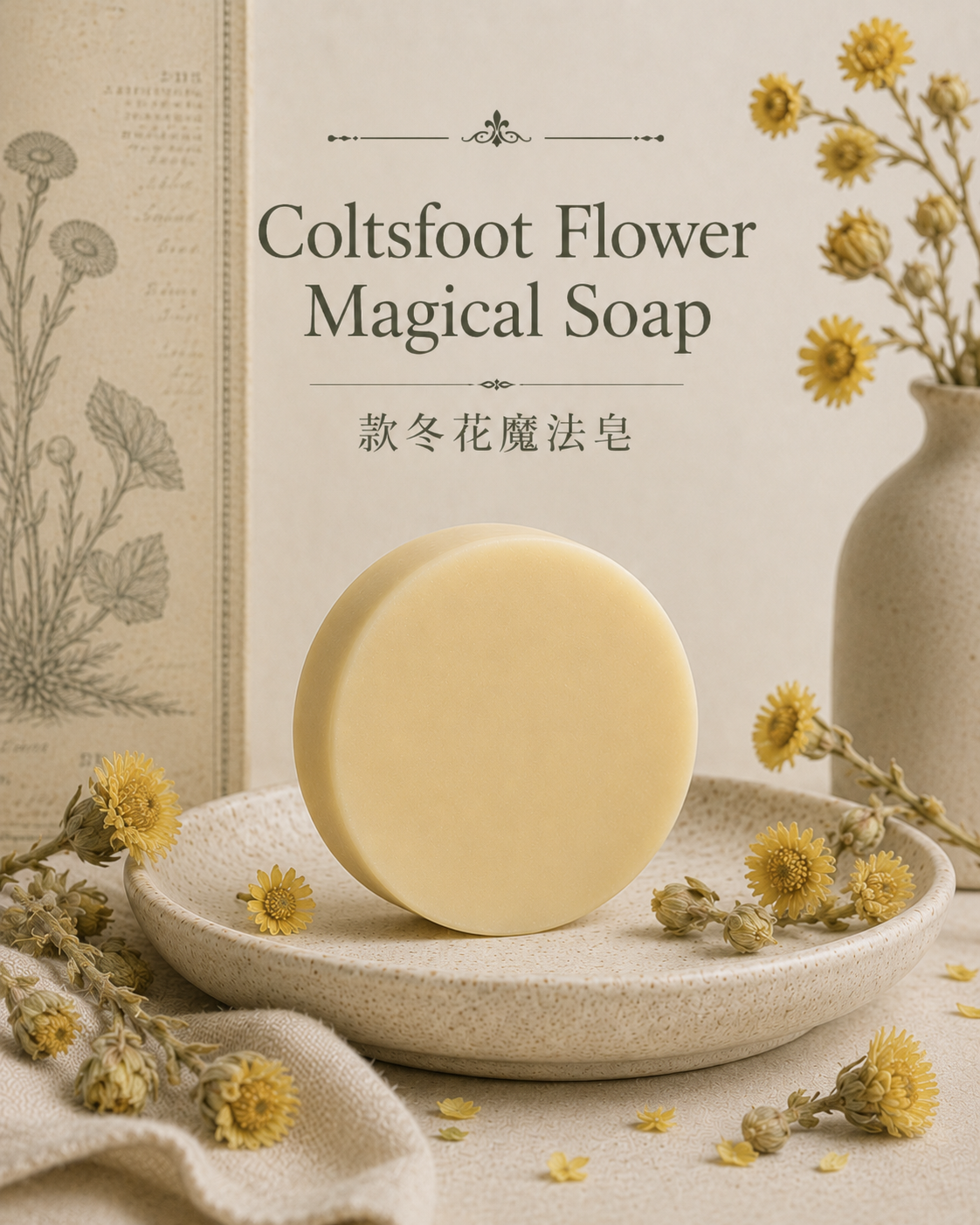 Coltsfoot Flower Magical Soap 款冬花魔法皂