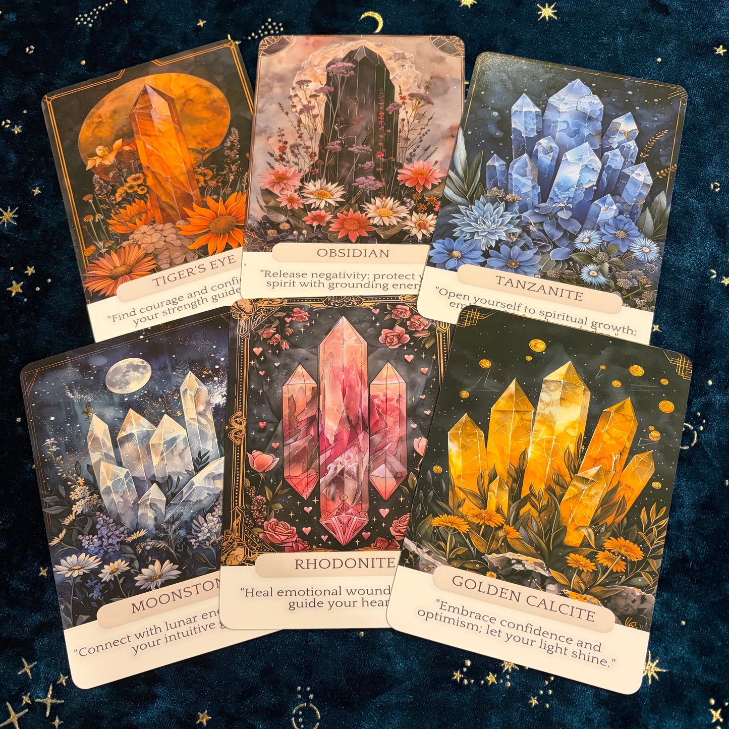 Crystals Wisdom Oracle Cards 水晶智慧神諭卡