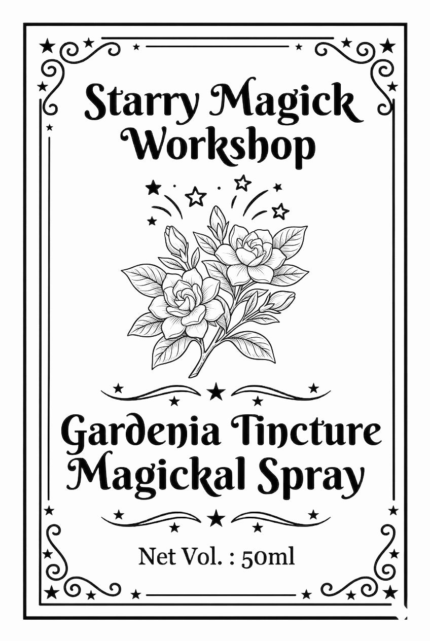 桅子花酊劑魔法噴霧 Gardenia Tincture Magickal Spray
