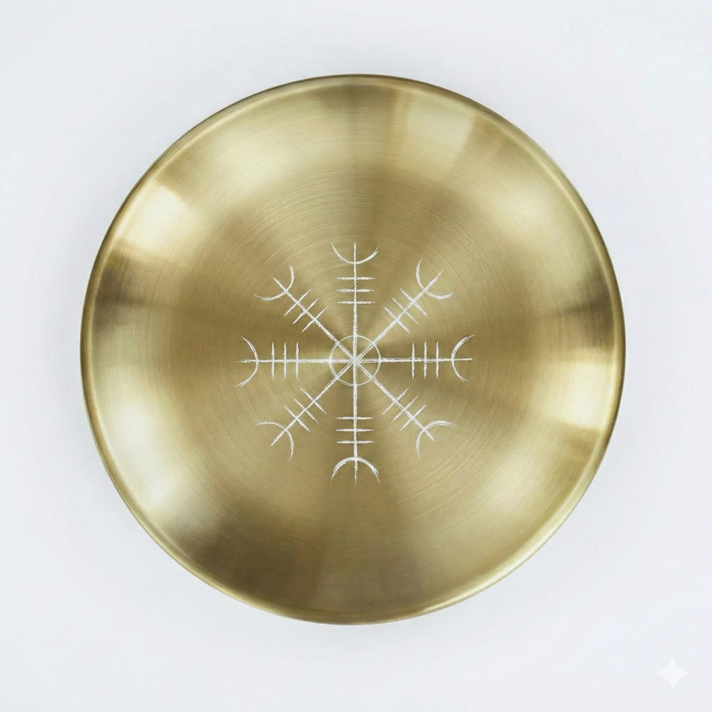 Golden Helm of Awe Warrior Dish 黃金敬畏之盔勇氣祭壇碟(小)
