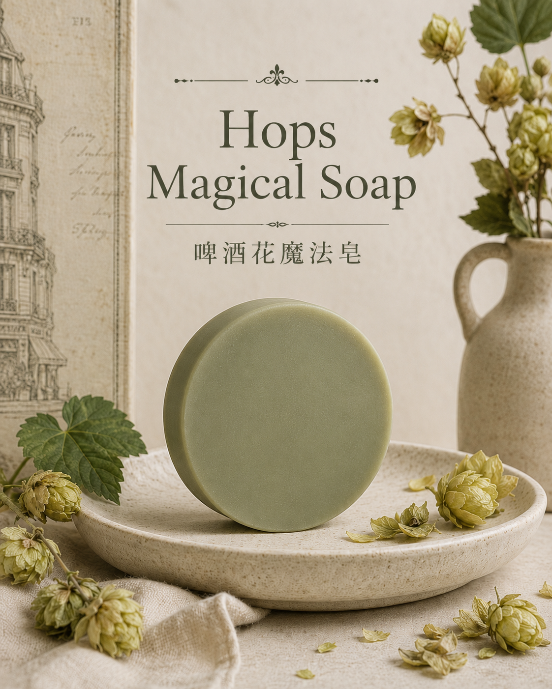 Hops Magical Soap 啤酒花魔法皂