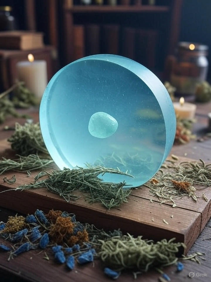 Water Element (Aquamarine) Magick Soap 水元素(海藍寶石)魔法皂