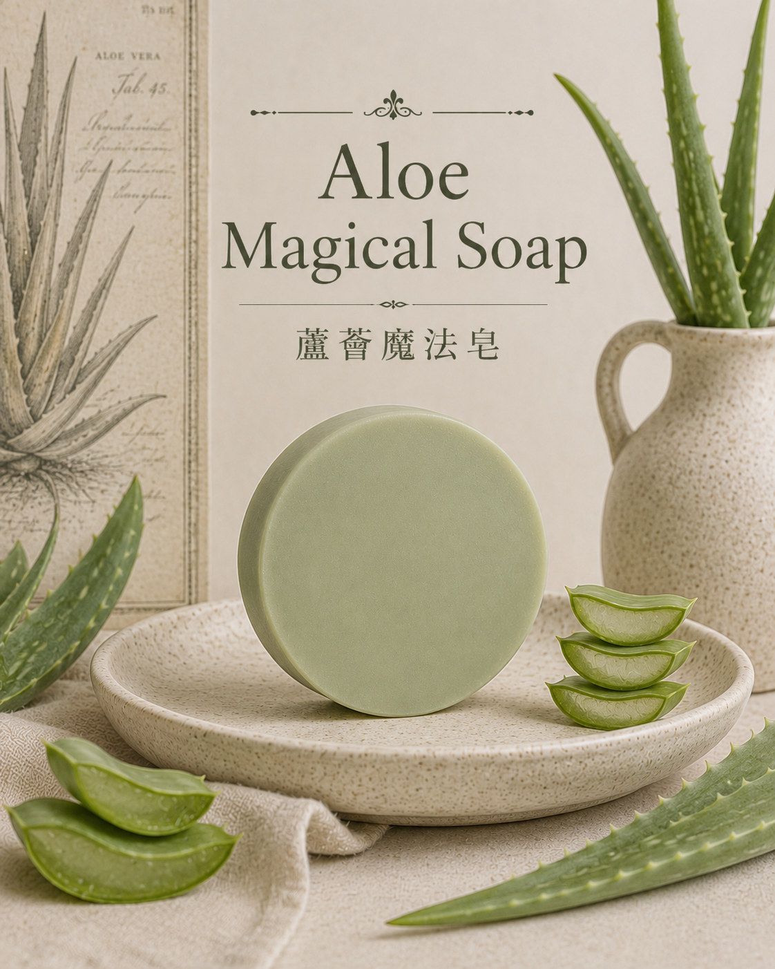 Aloe Magical Soap 蘆薈魔法皂