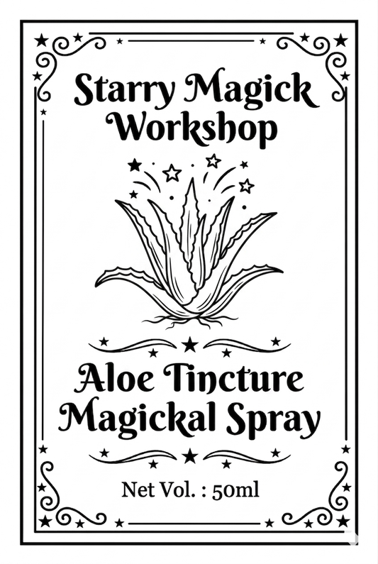 蘆薈酊劑魔法噴霧 Aloe Tincture Magickal Spray