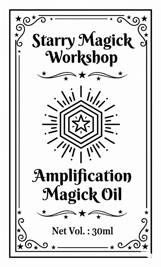 Amplification Magickal Oil   加速魔法油