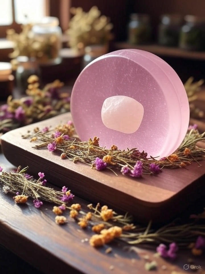 Angels of Venus (Rose Quartz) Magick Soap 金星天使（粉晶）魔法皂