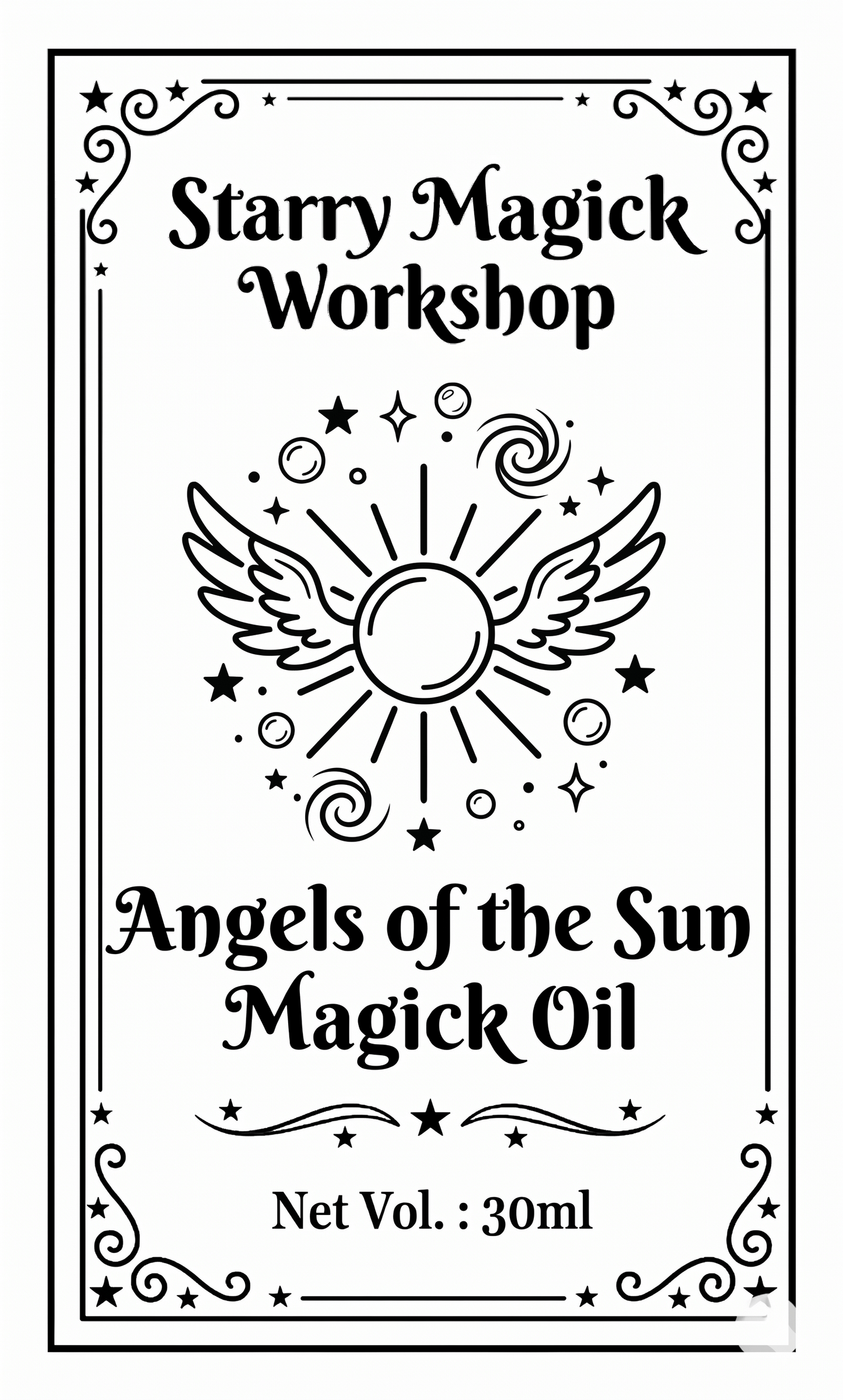 Angels of the Sun Oil 太陽天使魔法油
