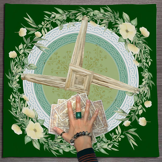 女神布麗姬十字 魔法祭壇桌布／塔羅桌布
