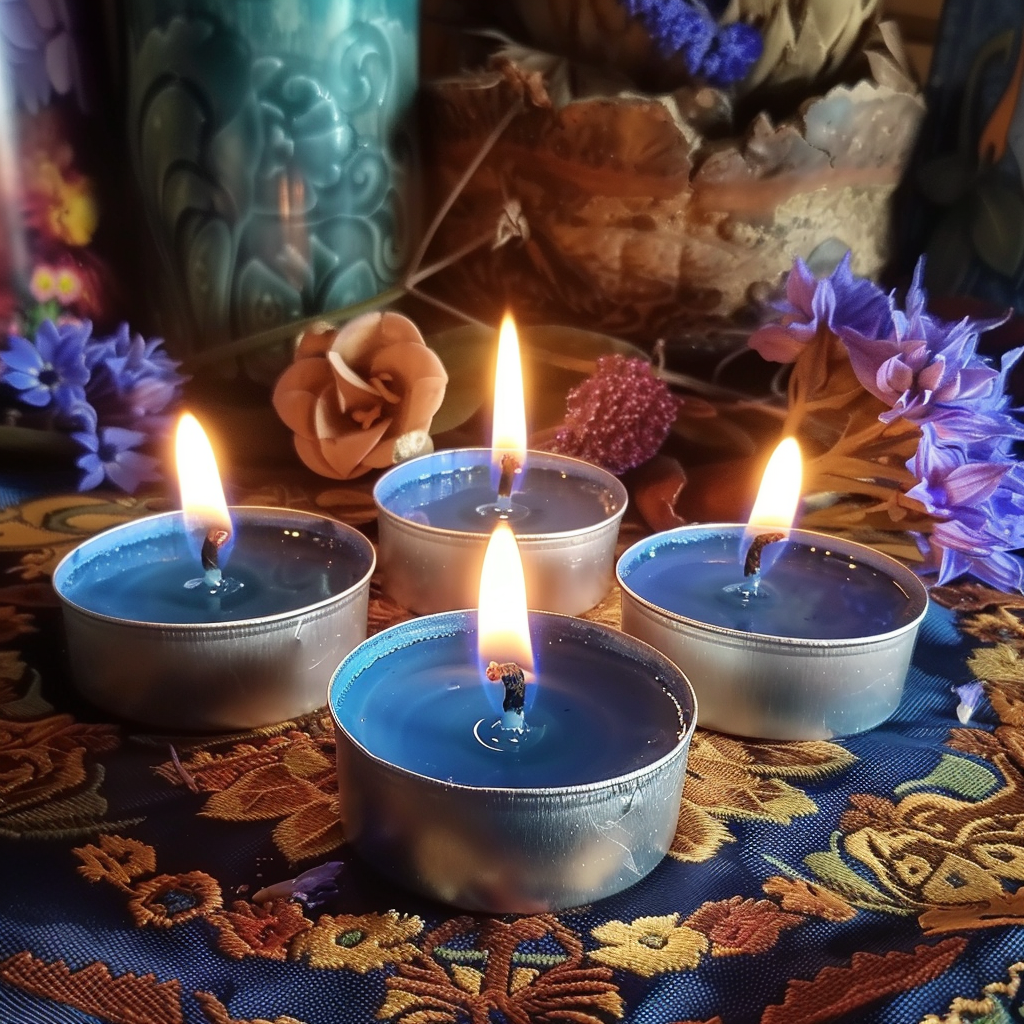 Archangel Michael Protection Tea Candle 大天使米迦勒保護魔法茶燭