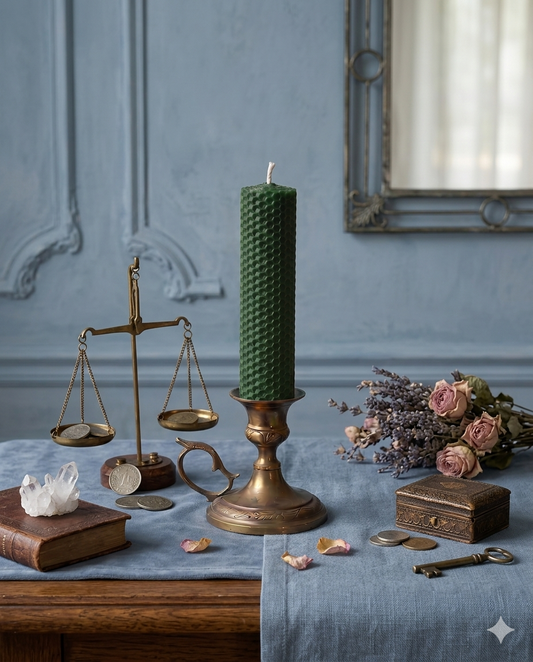 Collect Debts Beeswax Rolled Candle 回收債務蜂蠟捲蠟燭