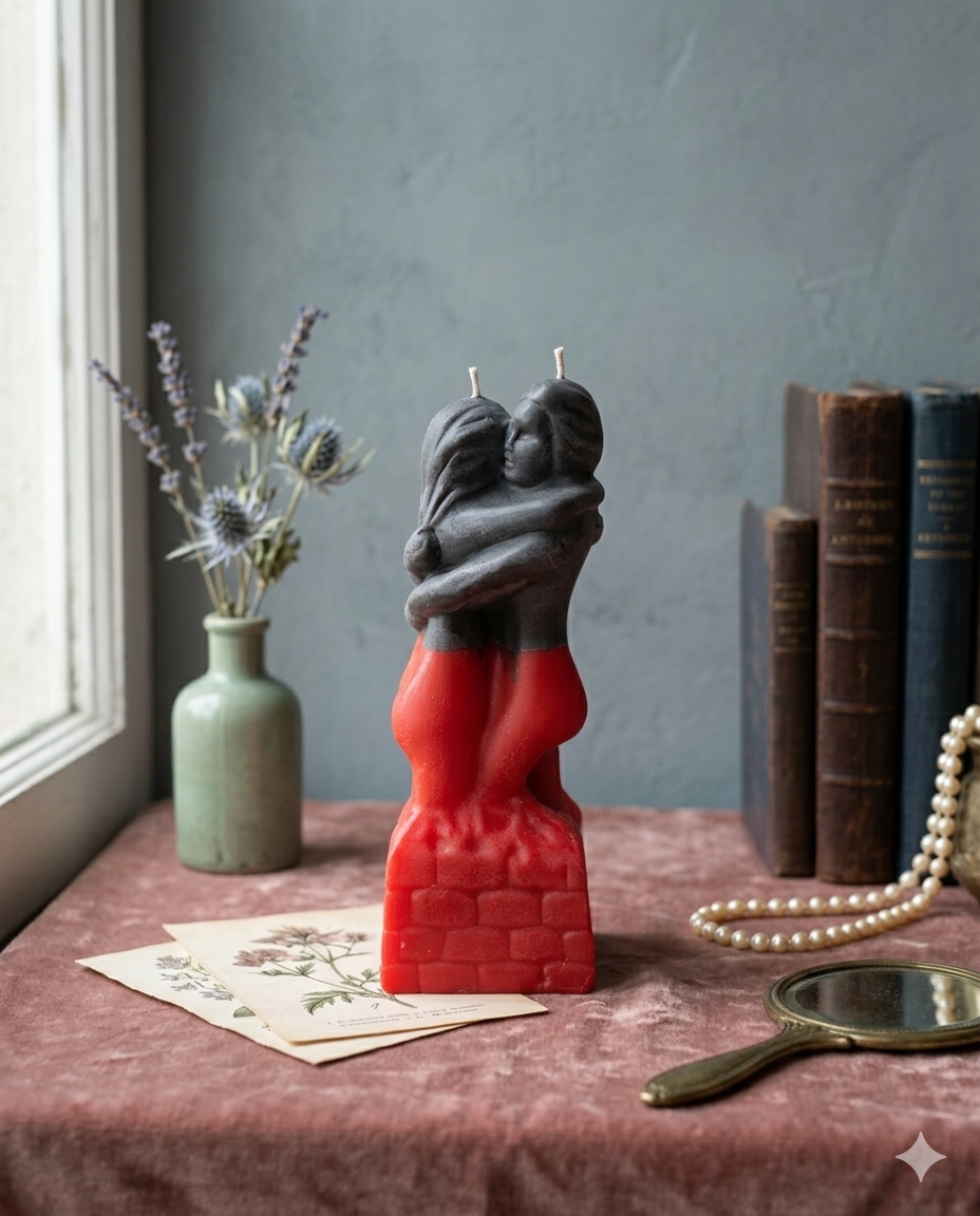 Couple Lover Reversible Candle 餘燼重燃：黑紅雙效情感破冰與重建魔法蠟燭