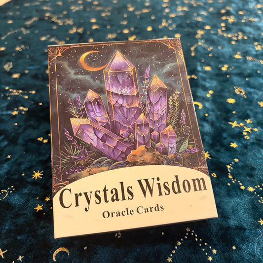 Crystals Wisdom Oracle Cards 水晶智慧神諭卡