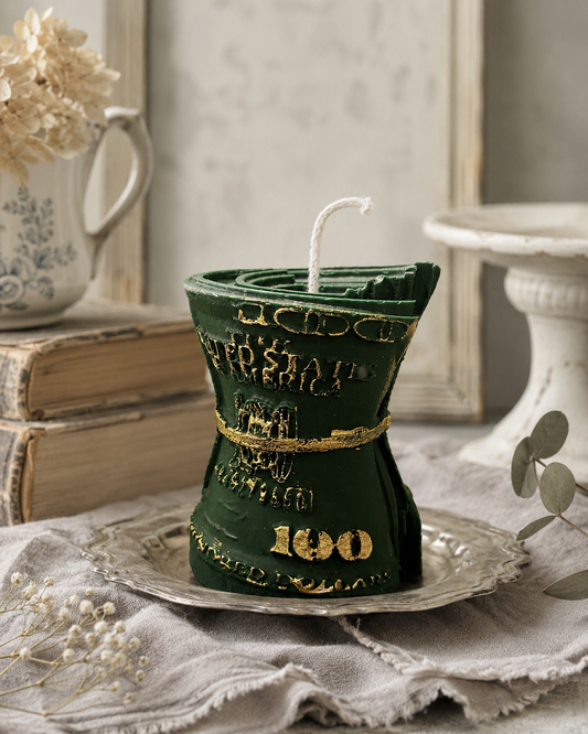 Dollar Bills Magical Candle｜鈔票財富魔法蠟燭