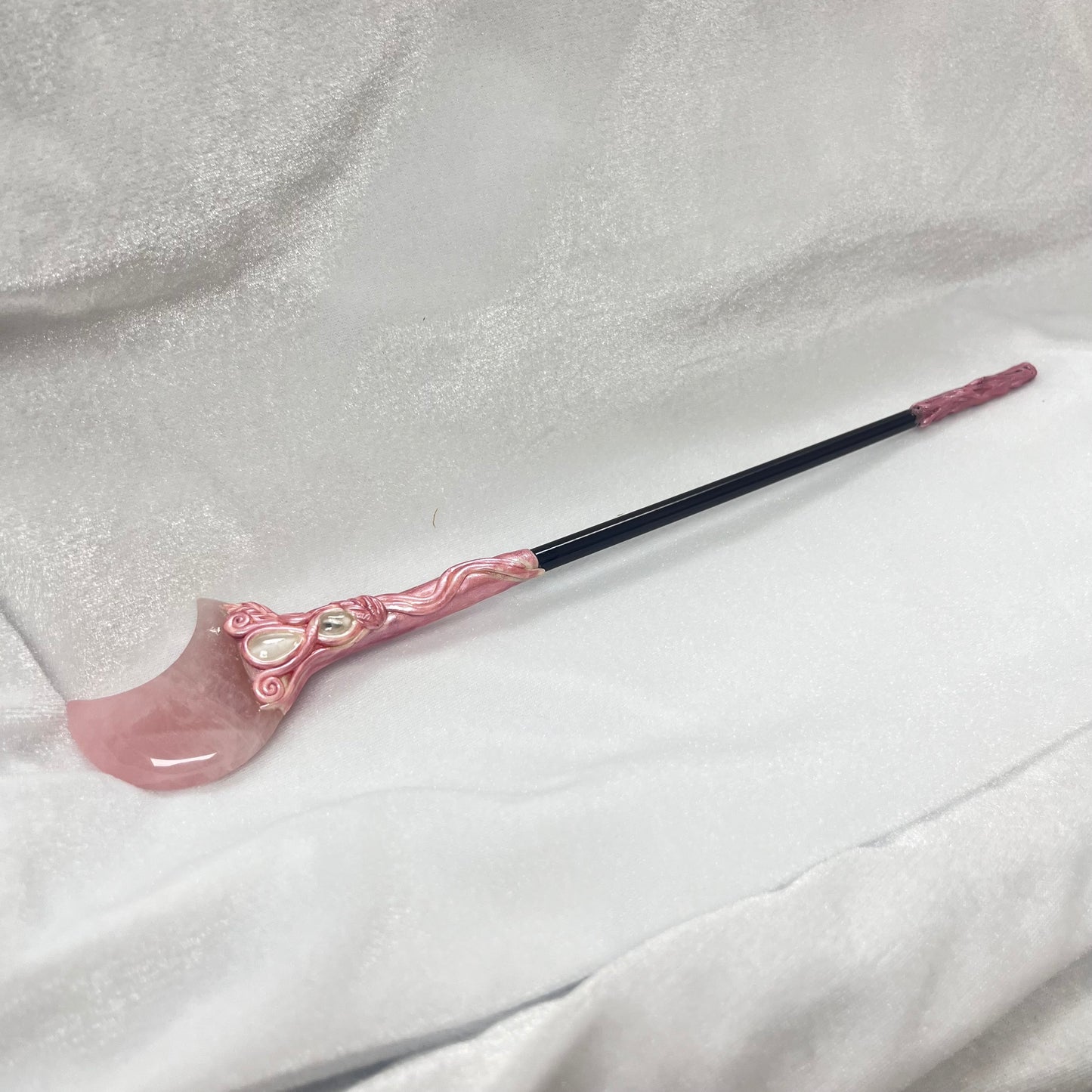 粉晶月亮木權杖