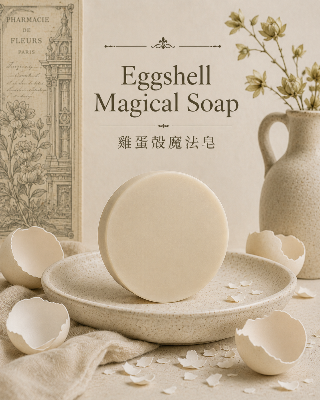 Eggshell Magical Soap 雞蛋殼魔法皂