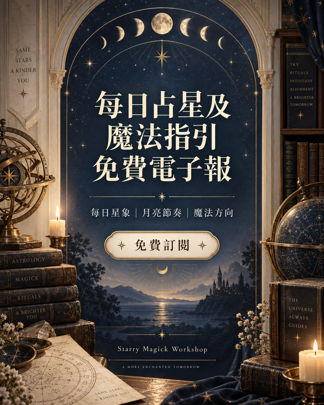 每日占星及魔法指引免費電子報（未開始使用）