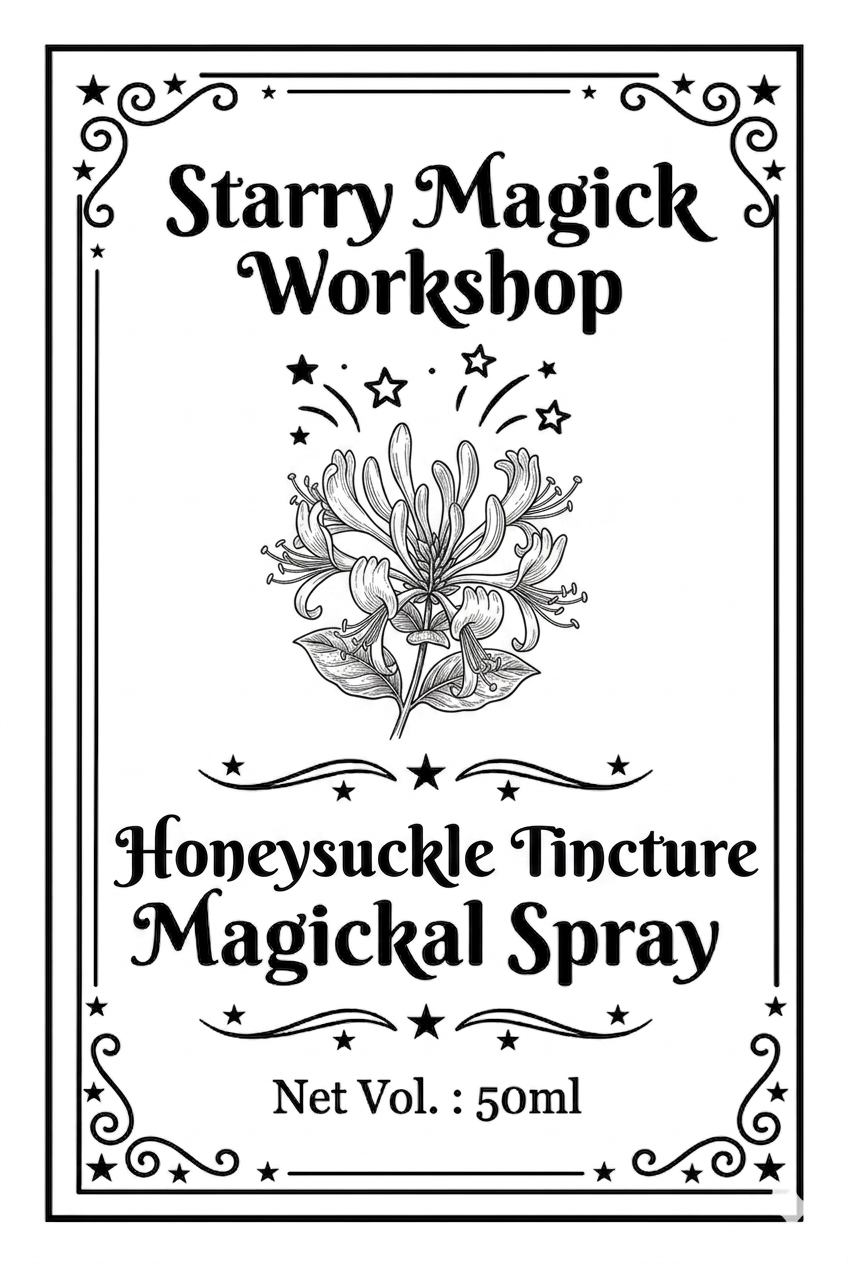 金銀花酊劑魔法噴霧 Honeysuckle Tincture Magickal Spray
