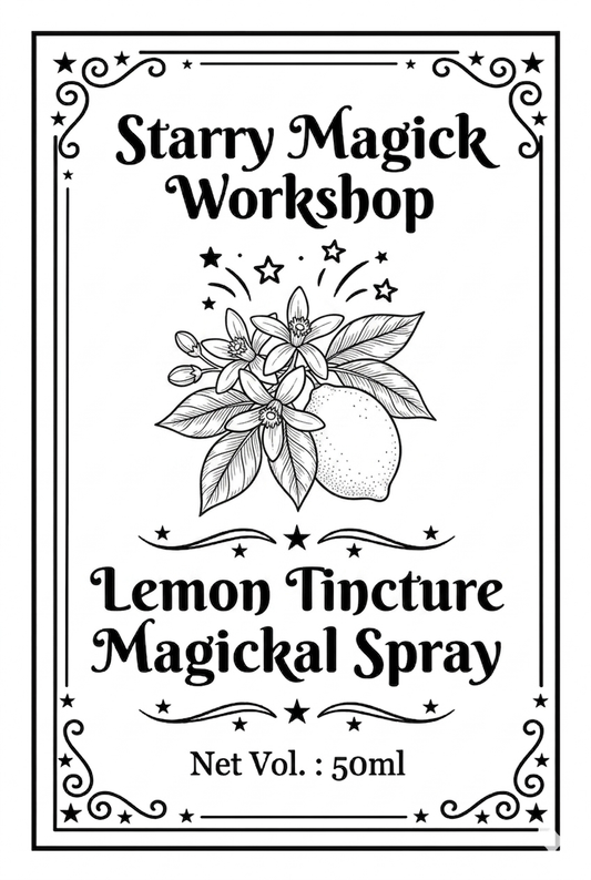 檸檬酊劑魔法噴霧 Lemon Tincture Magickal Spray