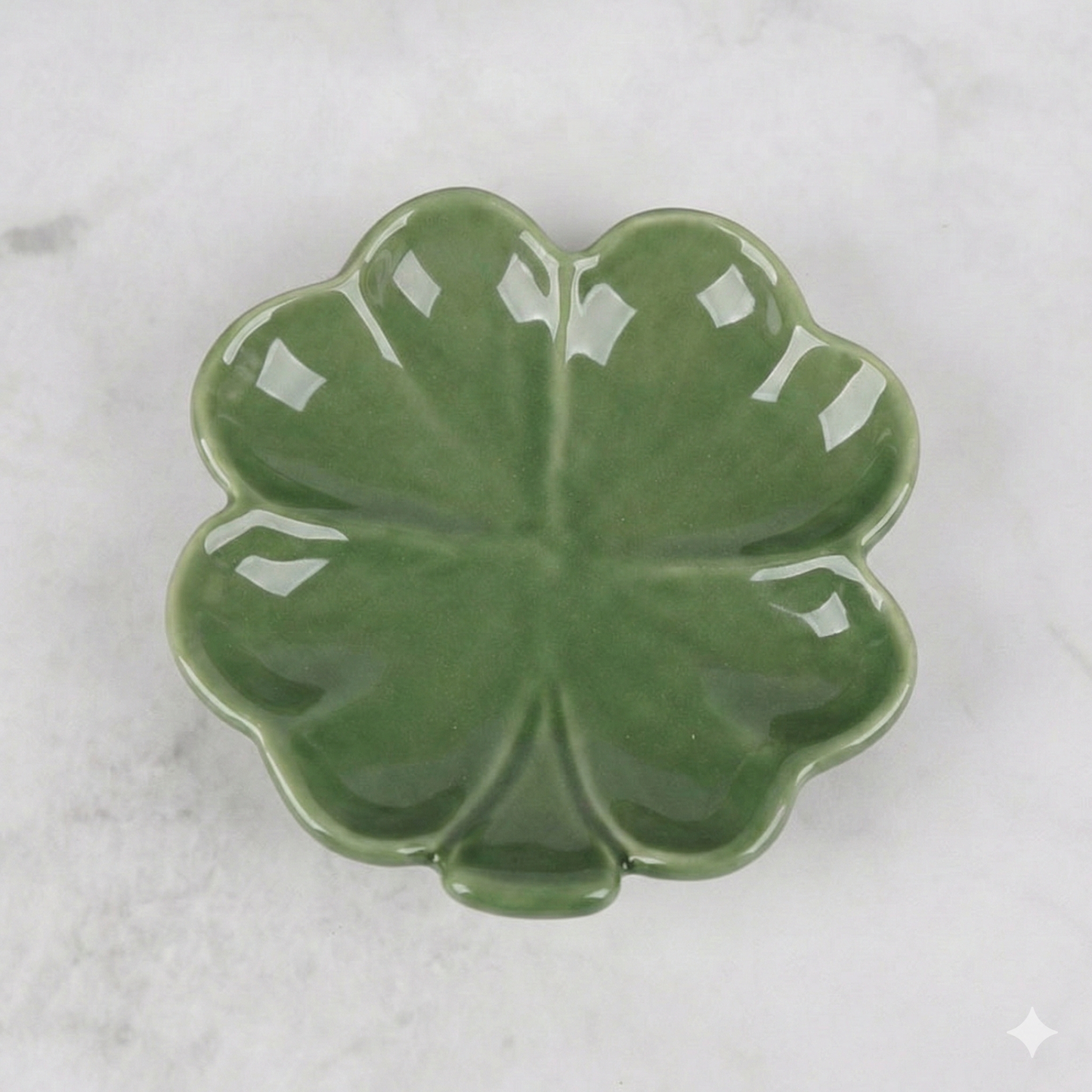 Lucky Four Leaf Clover Altar Dish 幸運四葉草祭壇碟