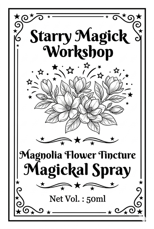 玉蘭花酊劑魔法噴霧 Magnolia Flower Tincture Magickal Spray