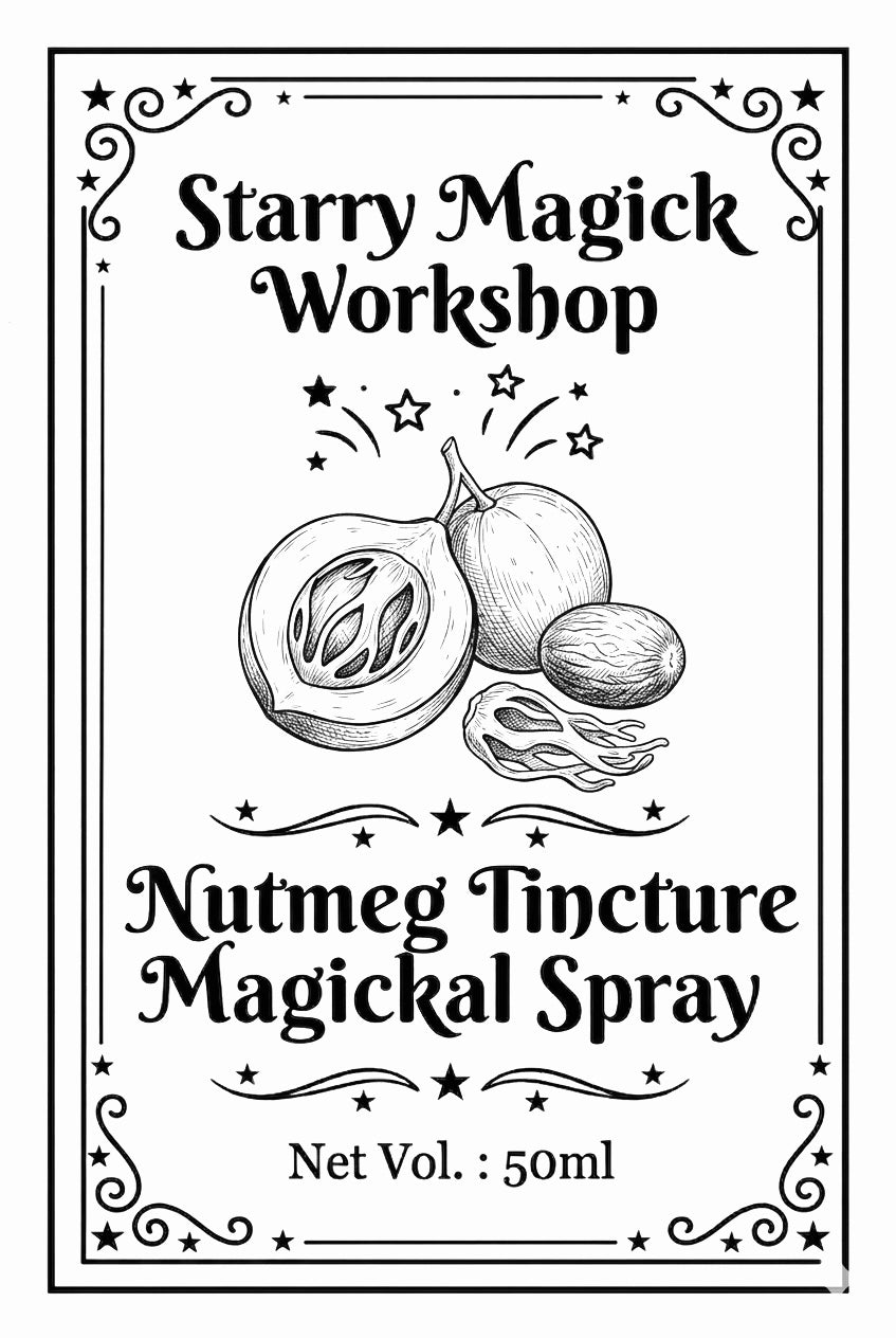 肉豆蔻酊劑魔法噴霧 Nutmeg Tincture Magickal Spray
