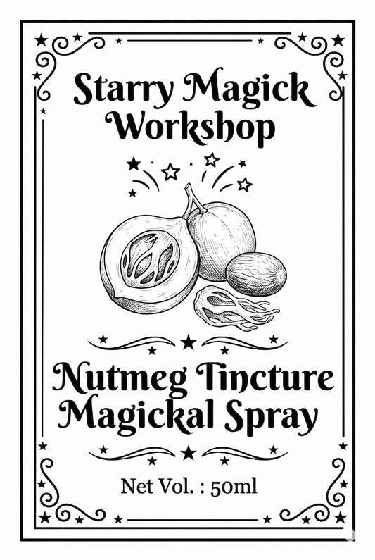 肉豆蔻酊劑魔法噴霧 Nutmeg Tincture Magickal Spray