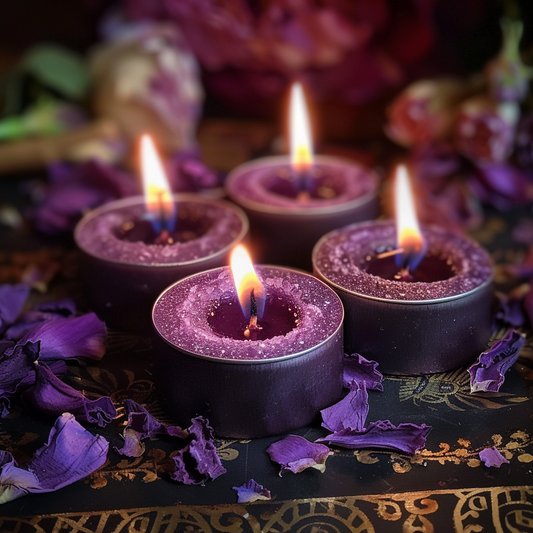 Midnight Musk & Amber Tea Candle 夜間麝香和琥珀魔法茶燭
