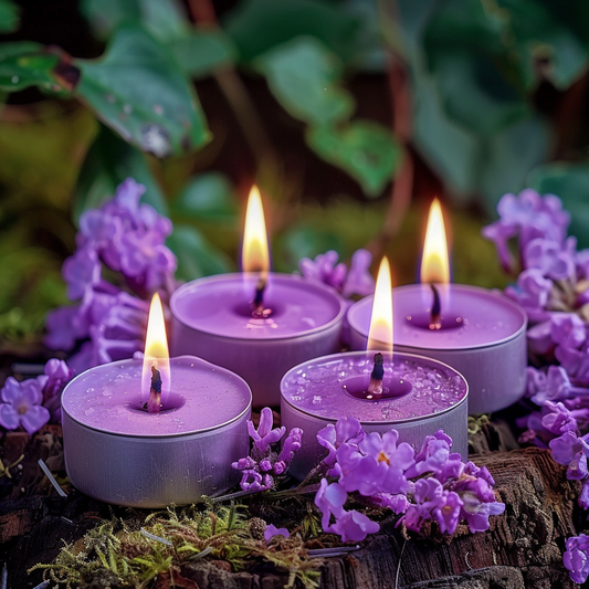 Siberian Iris Tea Candle 西伯利亞鳶尾花魔法茶燭