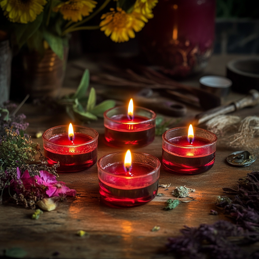 Wildberry Tulip Tea Candle 野莓及鬱金香魔法茶燭