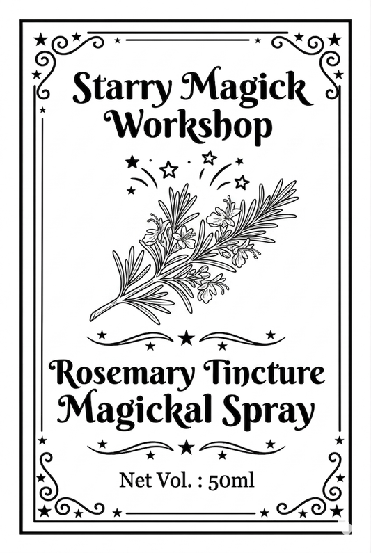 迷迭香酊劑魔法噴霧 Rosemary Tincture Magickal Spray
