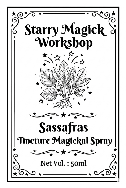 北美檫樹酊劑魔法噴霧 Sassafras Tincture Magickal Spray