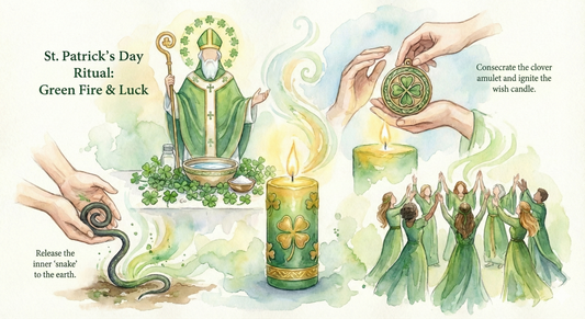 【聖日儀式】翠綠之火與聖者的祝福  St. Patrick's Day 幸運顯化儀式（3月17日）
