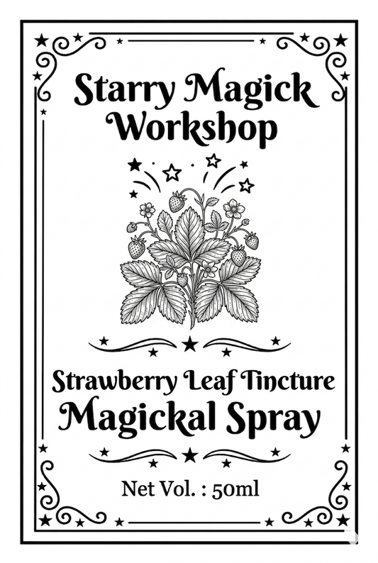 草莓葉酊劑魔法噴霧 Strawberry Leaf Tincture Magickal Spray