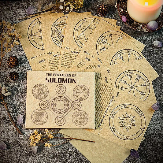 The Pentacles of Solomon Complete Set 所羅門大鑰七大行星符印全套