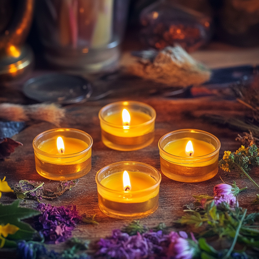 Cardamom Rose Cedar Tea Candle 小豆蔻玫瑰雪松魔法茶燭